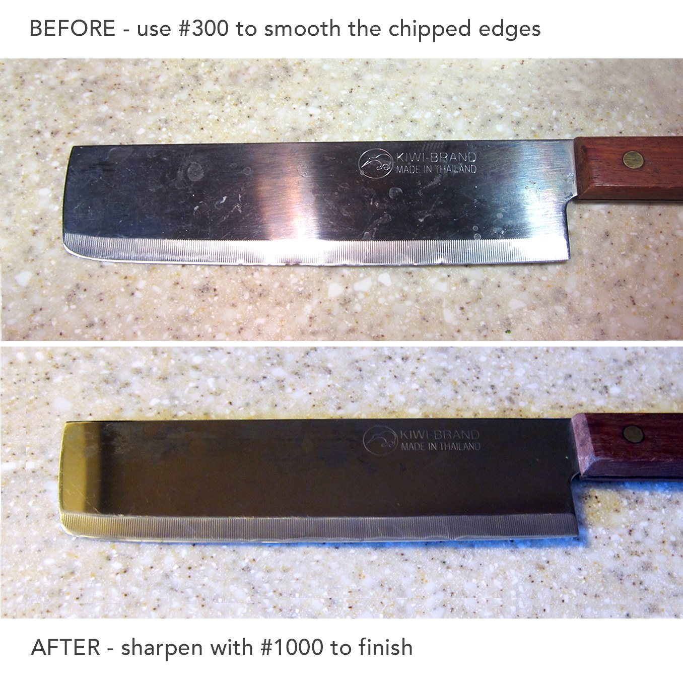 Mokuren Japanese Sharpening Stone Knife Sharpener Kit DuelSided 300