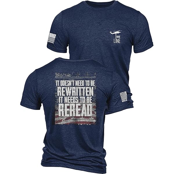 Amazon.com: Nine Line Job Security Triblend T-Shirt - Unisex