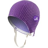 Water Gear Natural Rubber Swim Bubble Cap