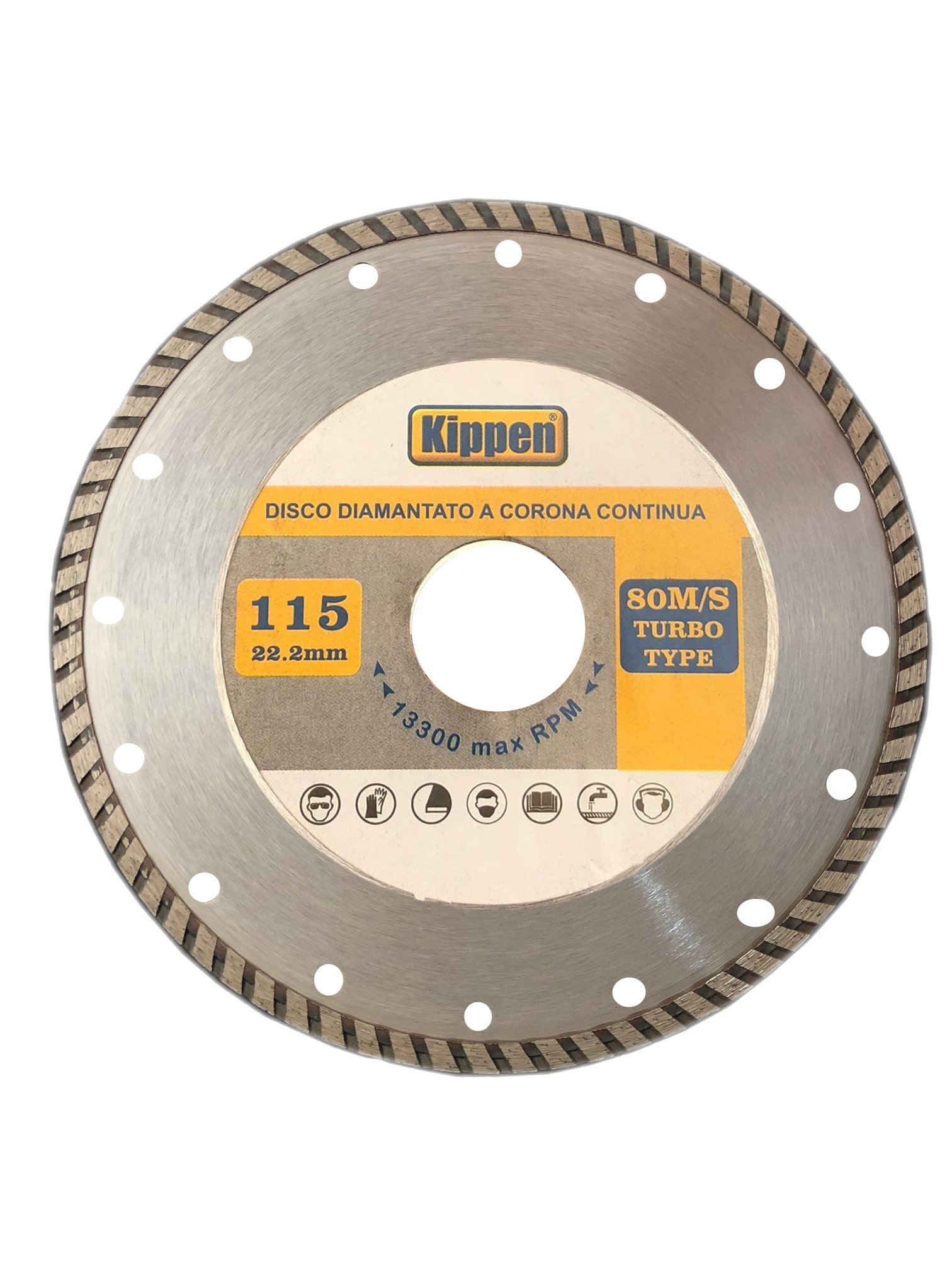 Kippen 3033 to Diamond Cutting Disc Turbo 115 mm