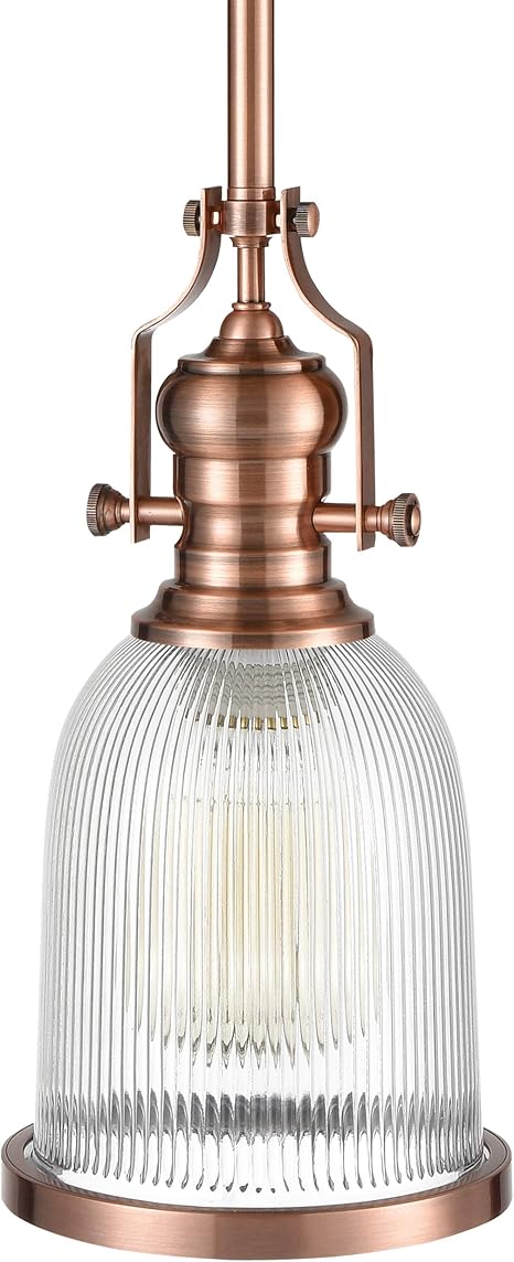 Amazon Com Wildsoul 20061ac Farmhouse 6 5 Ribbed Glass Rod