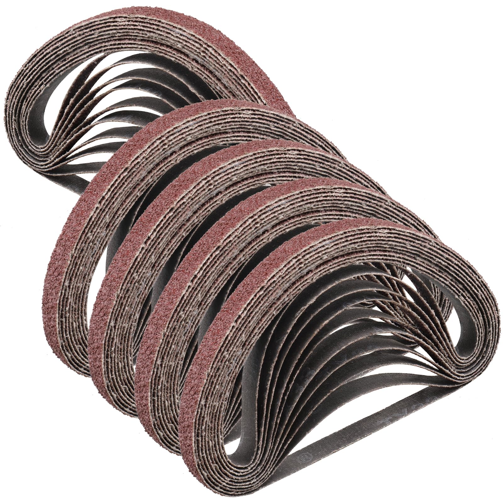 STEBRUAM Sanding Belt 13 x 457 mm,50PCS 40 Grit
