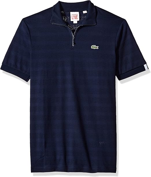 tipo polo azul lacoste