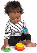 Baby Einstein Stack & Teethe Multi-Textured Teether Toy Set 5-Piece Ages 3 view 6