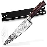 Chef Knife - 8 inch Ultra-Sharp German Carbon