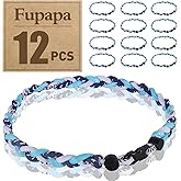 Premium 12Pack Baseball Necklaces, Multi-Color 18inches Sports Necklaces, Ideal for Baseball Team Gifts, Party Favors, Sports Parties