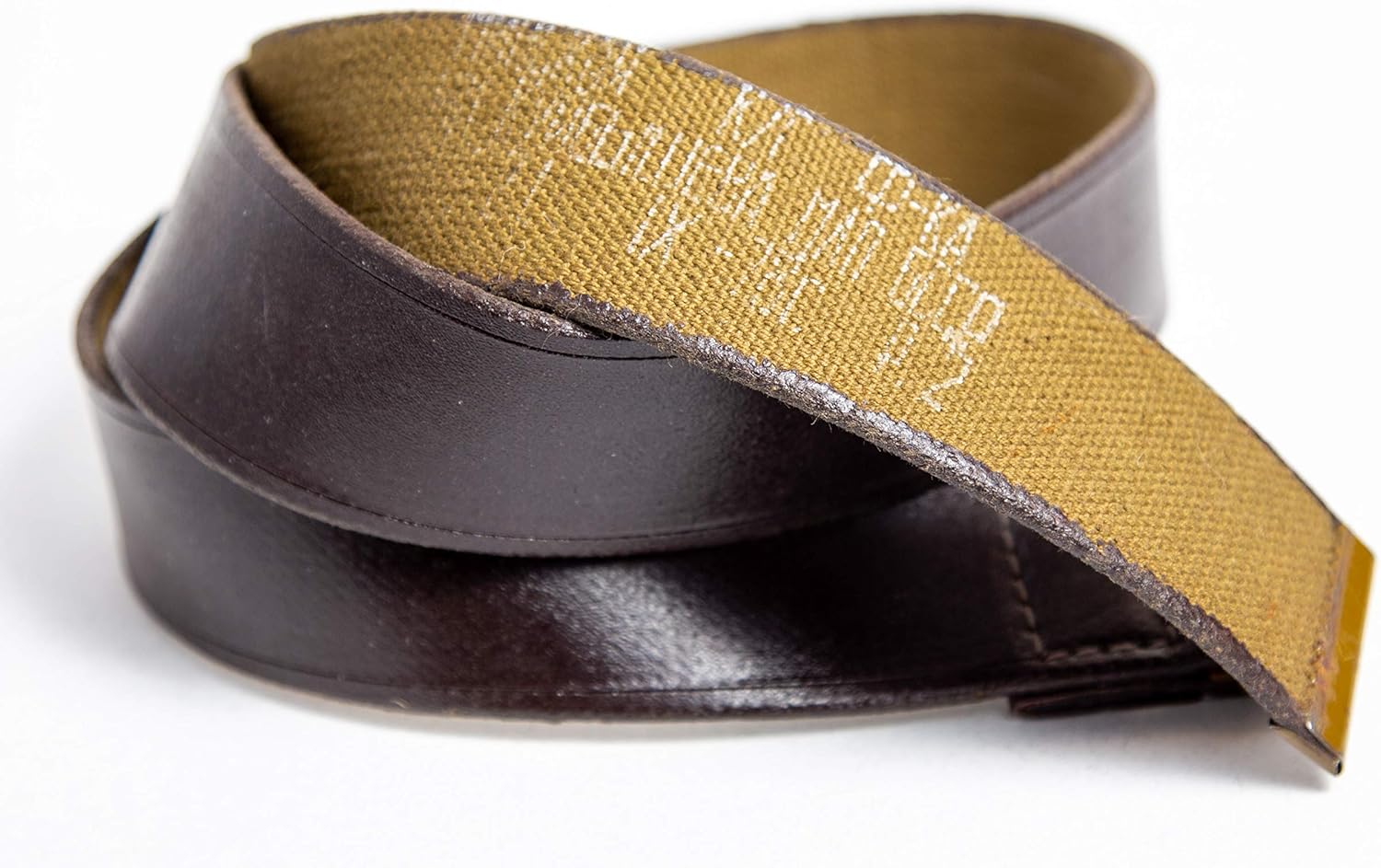 vintage military belt