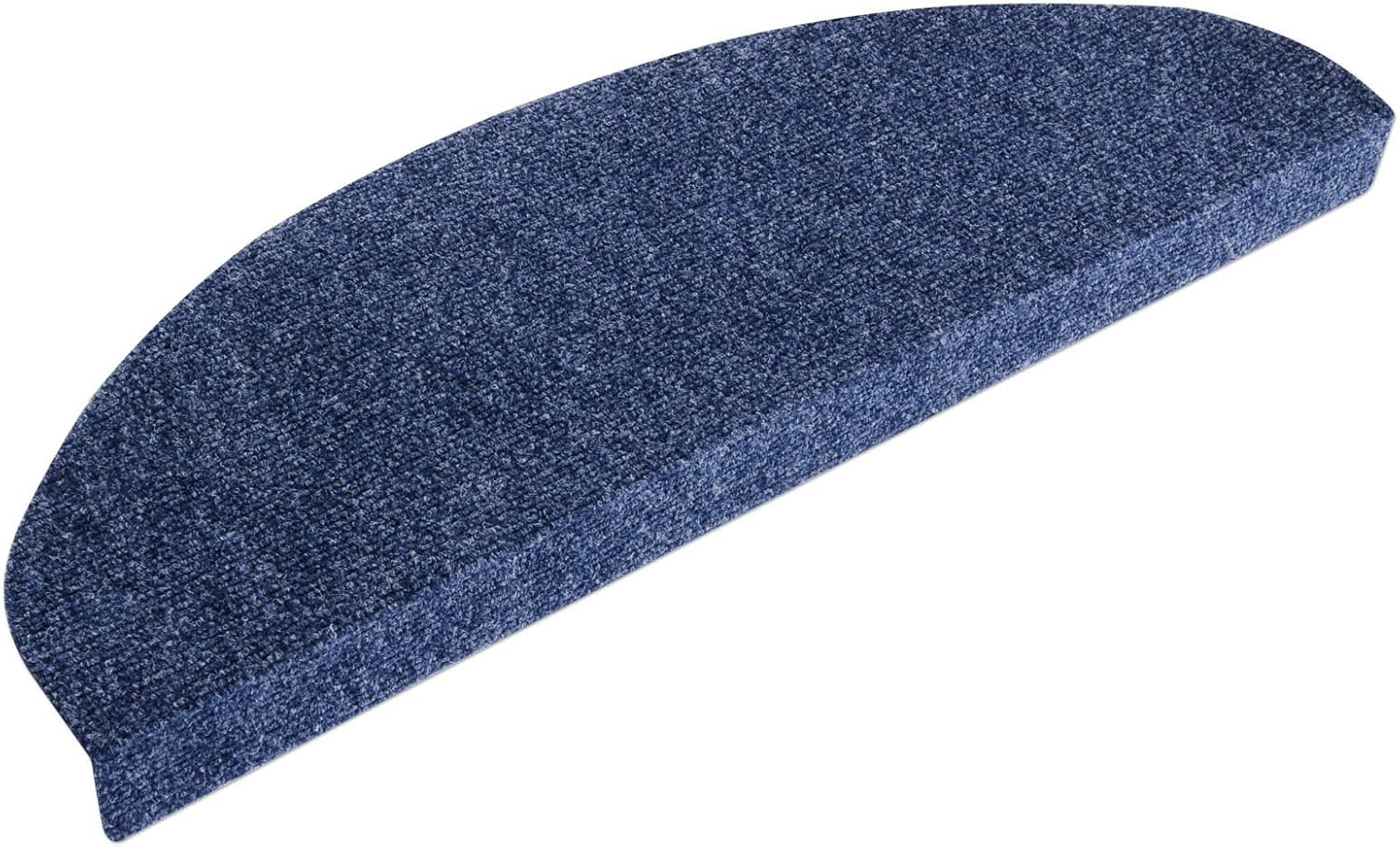 Tappetino Per Scale Antiscivolo KARAT Pure Nature In Sisal | Semicircolare 23,5x65 Cm | Rosso Autoadesivo Per Gradini - 4