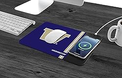 SOAR NCAA Wireless Charging Mouse Pad, Washington