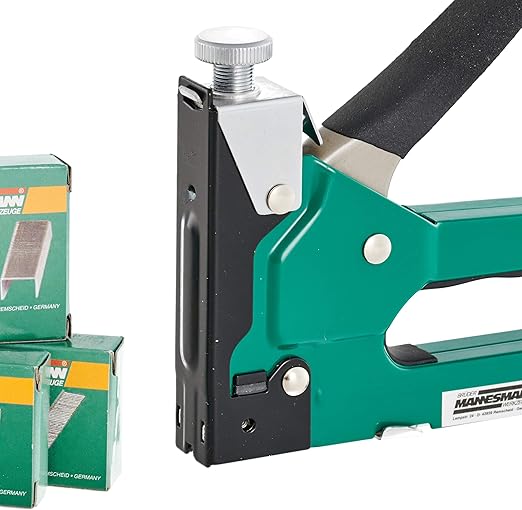 Mannesmann Staple Gun In Plastic Case Amazon Com