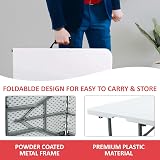 Crystals Heavy Duty 6ft Folding Catering Table with Carry Handle view 4