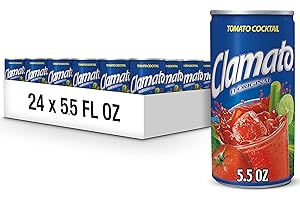 Clamato Original Tomato Cocktail, 5.5 fl oz cans (Pack of 24)