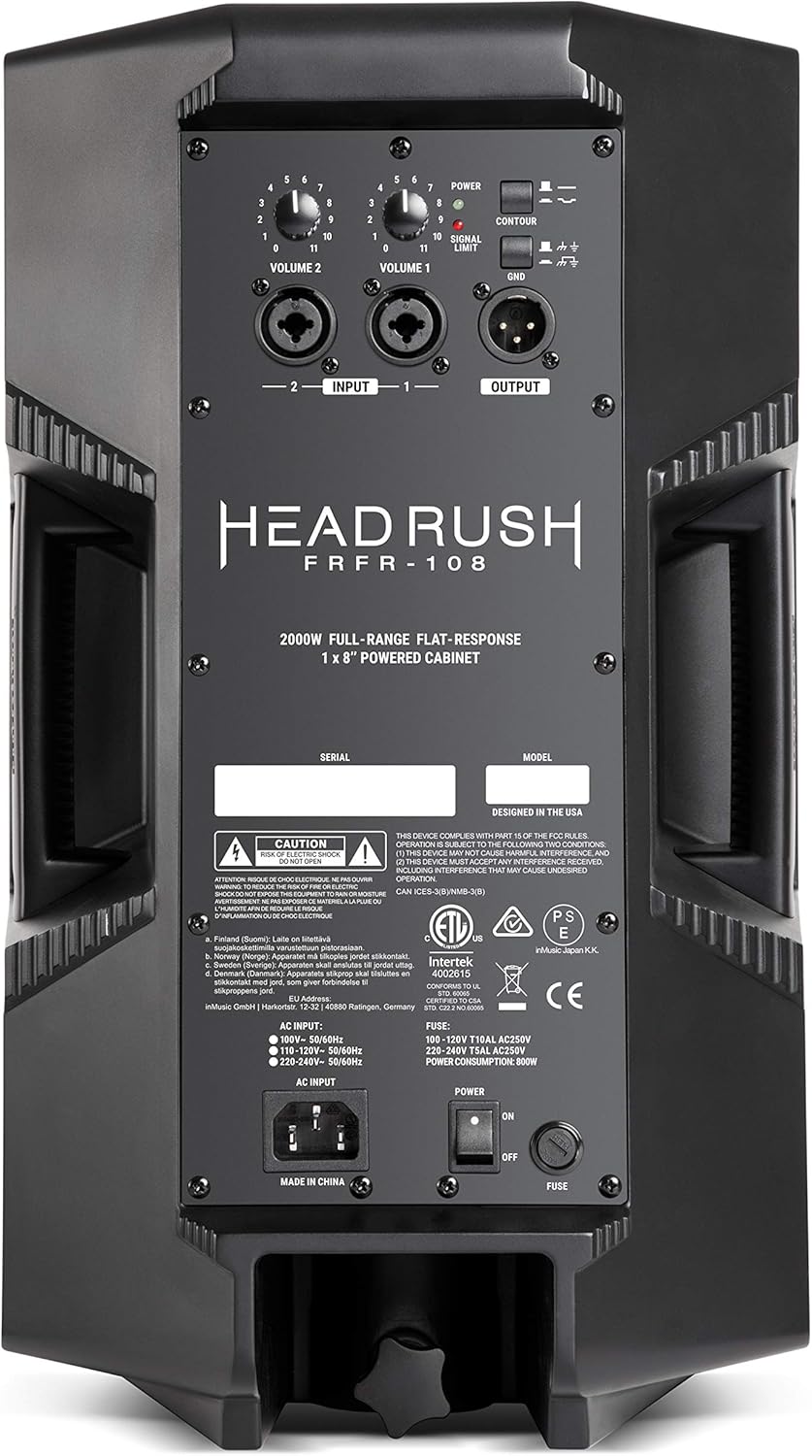 full range flat response