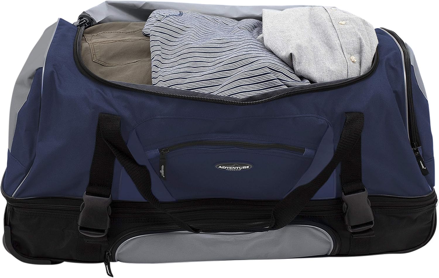 | Travelers Club Adventure Upright Rolling Duffel Bag | Travel Duffels