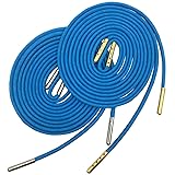 YJRVFINE 1/7" Thick Round Waxed 39 inch Sky Blue