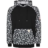 BOCOMAL FR Hoodies Camouflag Paisley Lightweight Pullover 7.5oz Cottoon Flame Resistant men's Hooded Sweatshirts NON FLEECE