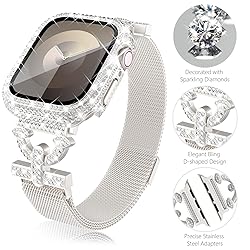 WINGLE Milanese Loop for Apple Watch Bands Series