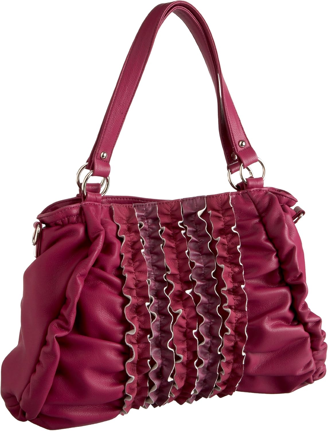 Rampage Ruby CrossBody Satchel, Viola, one size Handbags
