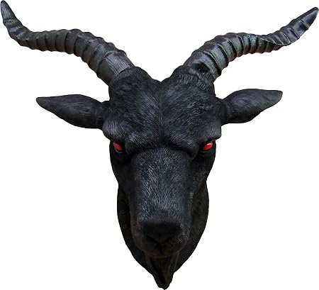 スーパーセール期間限定 バフォメット 悪魔サバト黒ヤギ置物山羊オカルト黒ミサ 壁掛け 洋風 Labelians Fr スーパーセール期間限定 バフォメット 悪魔サバト黒ヤギ置物山羊オカルト黒ミサ 壁掛け 洋風 Labelians Fr
