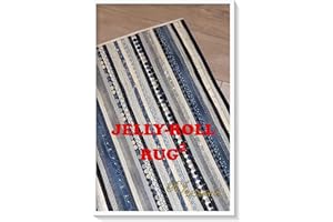 Jelly Roll Rug Squared Pattern by Roma Lambson of RJ Designs