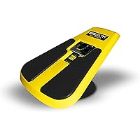 Stealth Plankster Core Trainer - Dynamic Ab Plank Workout, Interactive Fitness Board Powered by Gameplay Technology for a Healthy Back and Strong Core (Fly Yellow)
