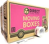 Direct Global Trading 15 x 47L Cardboard Boxes 52x30x30cm with Fragile Tape view 1