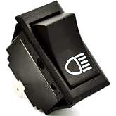 16 AMP Upgrade AM117324 Toggle Rocker Headlight Switch for John Deere | Gator ProGator GT GX STX SST LX LT LTR Sabre &amp; ZTrak Series Light switch Lightswitch headlight lite