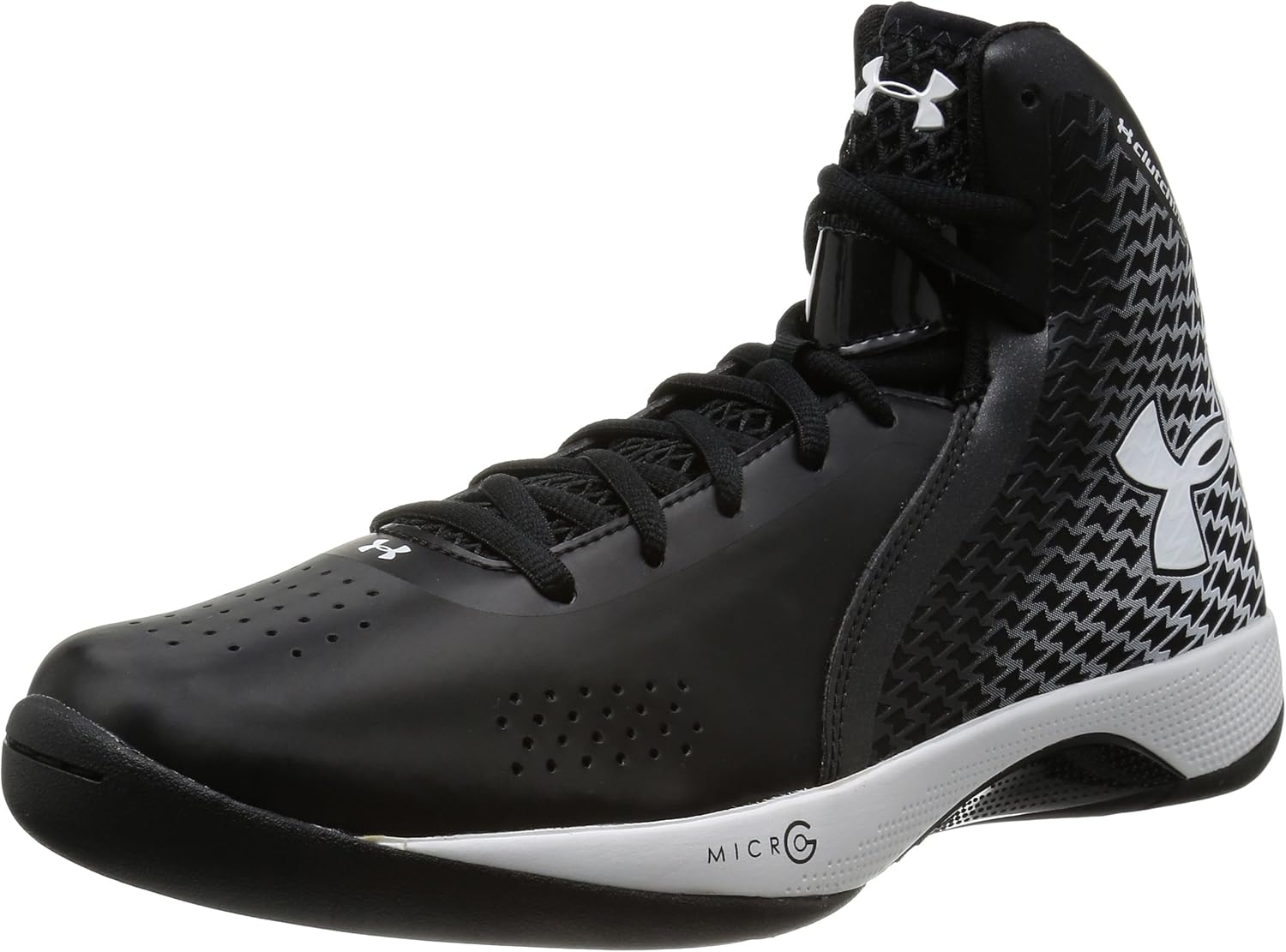 Amazon [アンダーアーマー] バスケットシューズ メンズ U1258598001227.0 BLK/BLK/WHT 27.0