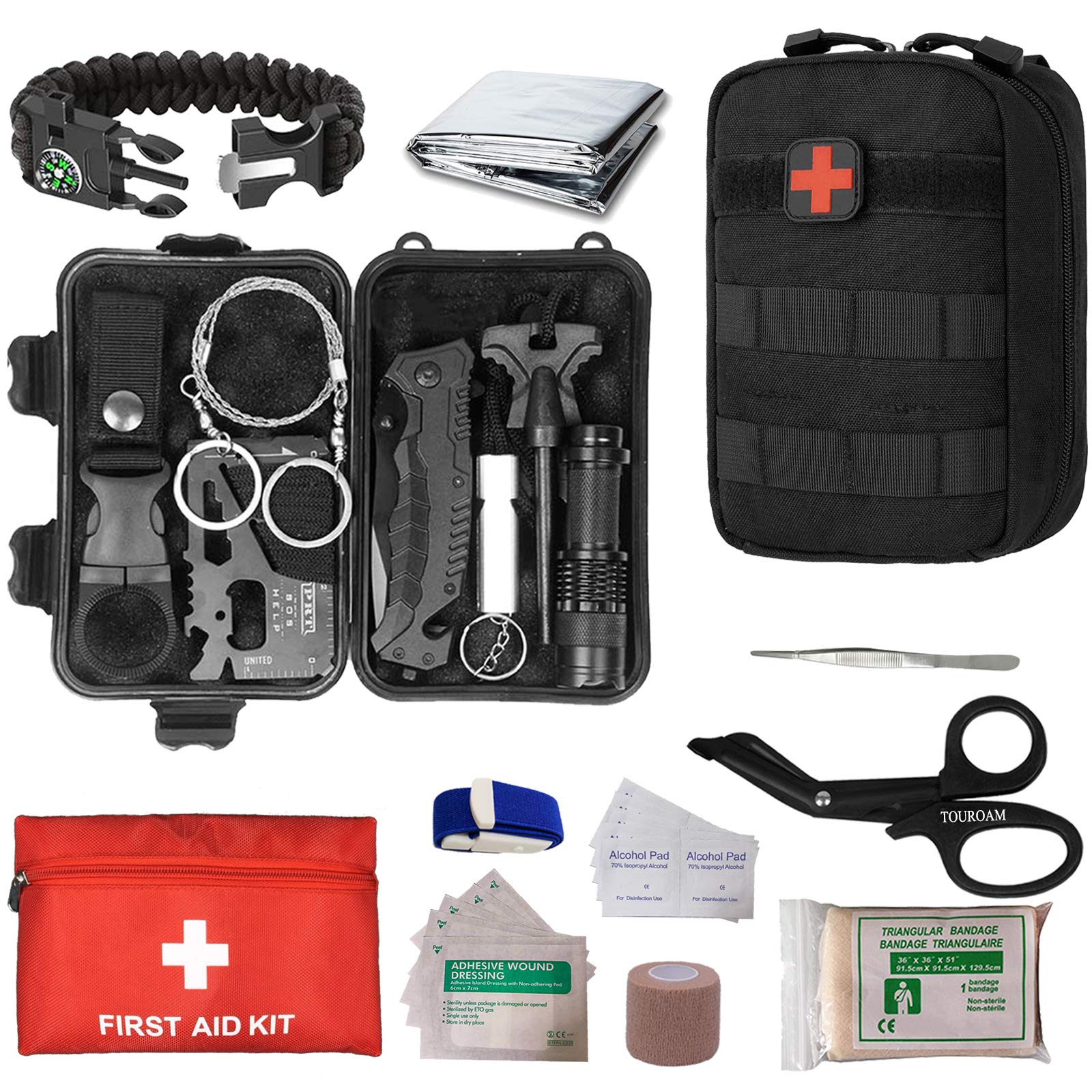 Buy Military Tactical First aid KitEMT Pouch IFAK Bag Trauma Supplies