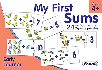 Frank My First Sums Puzzle for 4 Year Old Kids and Above