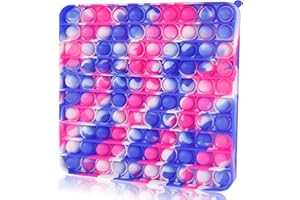 UIMOKI Push Pop Fidget Toy Bubble Sensory for Anxiety & Stress Relief Autism, ADHD,Special Needs Autism Learning Squeeze Bubble Toys Office School Game Crafts Kids Adults