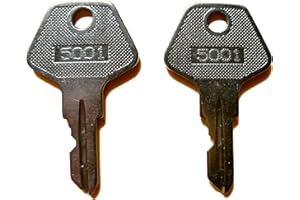 M-S Cash Drawer 5001 Cash Drawer Key Fits M-S, Star, EchoPOS and other POS Registers