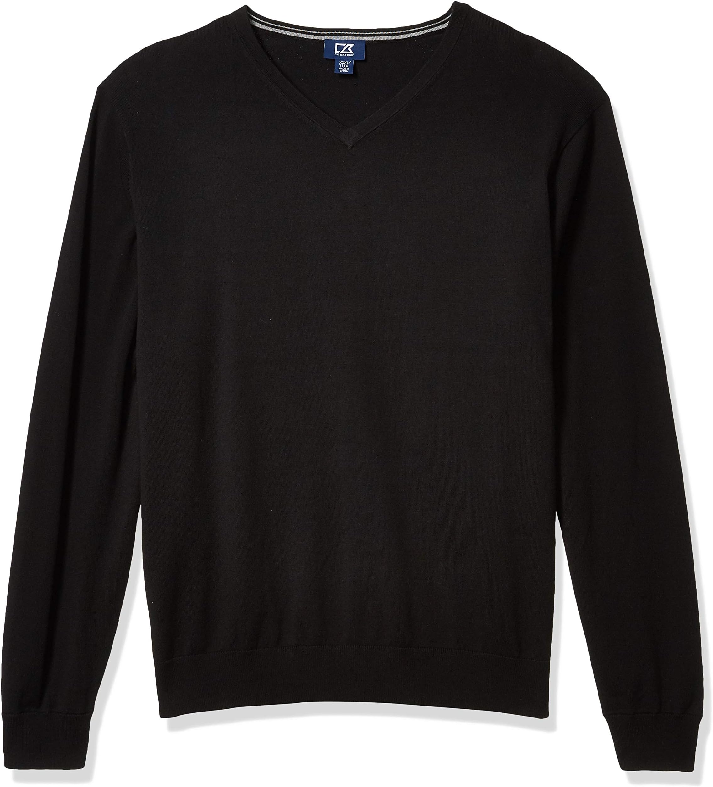 Cutter & Buck Men's Machine Washable Lakemont V-Neck Sweater