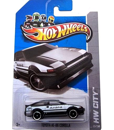 Hot Wheels Toyota AE86 Sprinter Trueno : Amazon.ca: Toys & Games