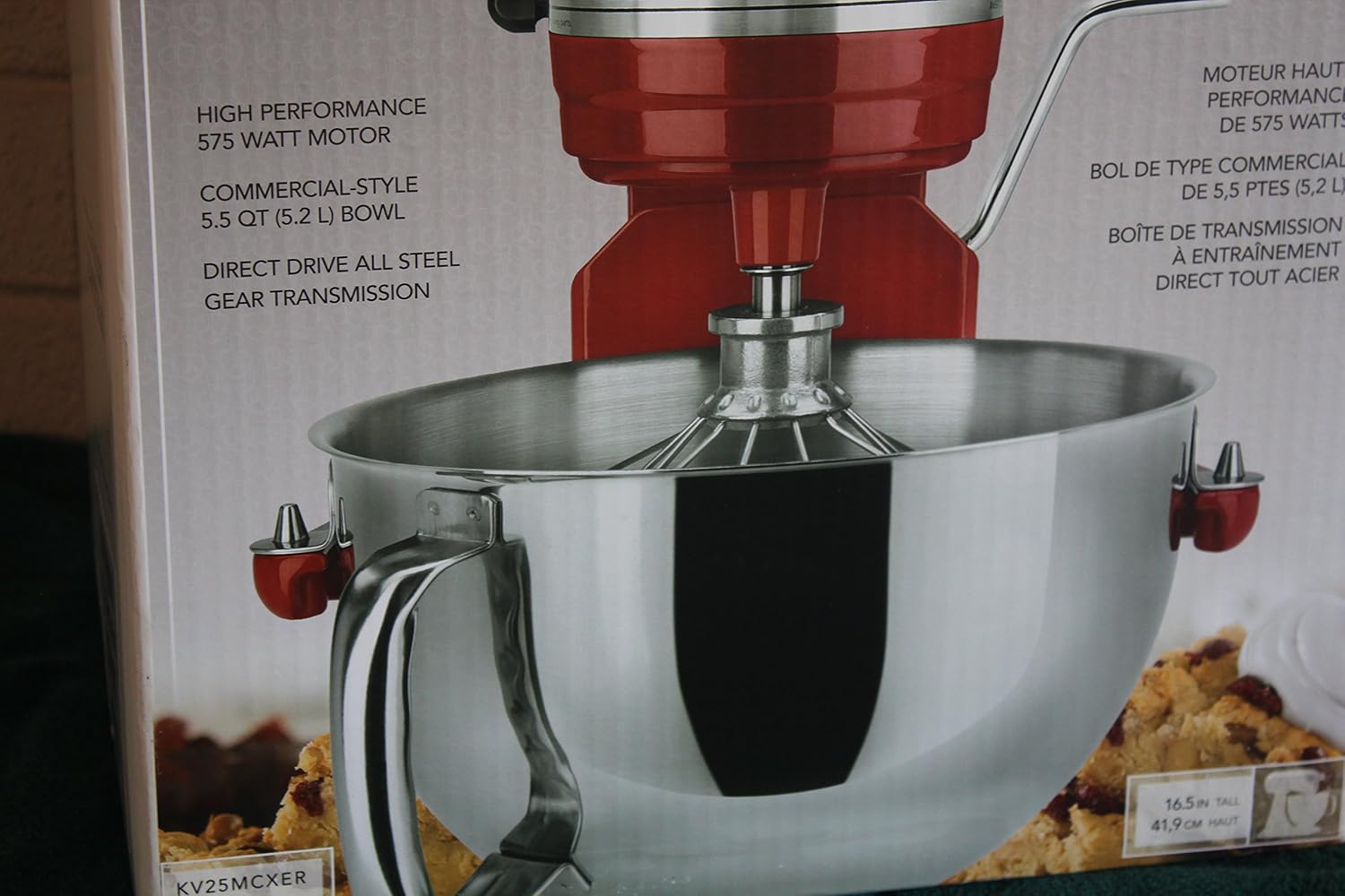 Amazoncom KitchenAid Professional 575 Watt 55 Qt Mixer Red Red Amazoncom KitchenAid Professional 575 Watt 55 Qt Mixer Red Red