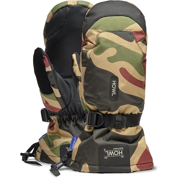 Amazon.com : HOWL Pocket MITT - Berry - X-Large : Clothing, Shoes