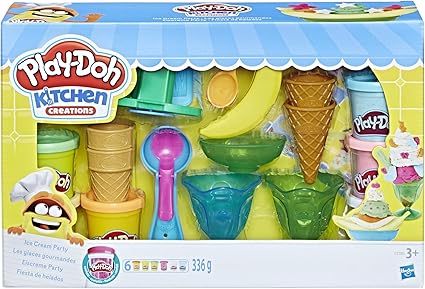 play doh ice cream party