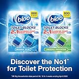 Bloo New 3in1 Toilet Blocks Pack of 6 Limescale Remover Blue Water view 7