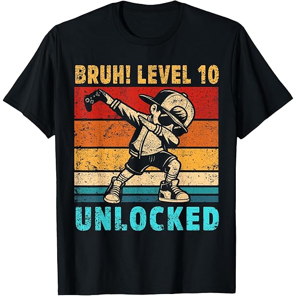 Amazon.com: Level 10 Unlocked Awesome Since 2014 Gaming 10th
