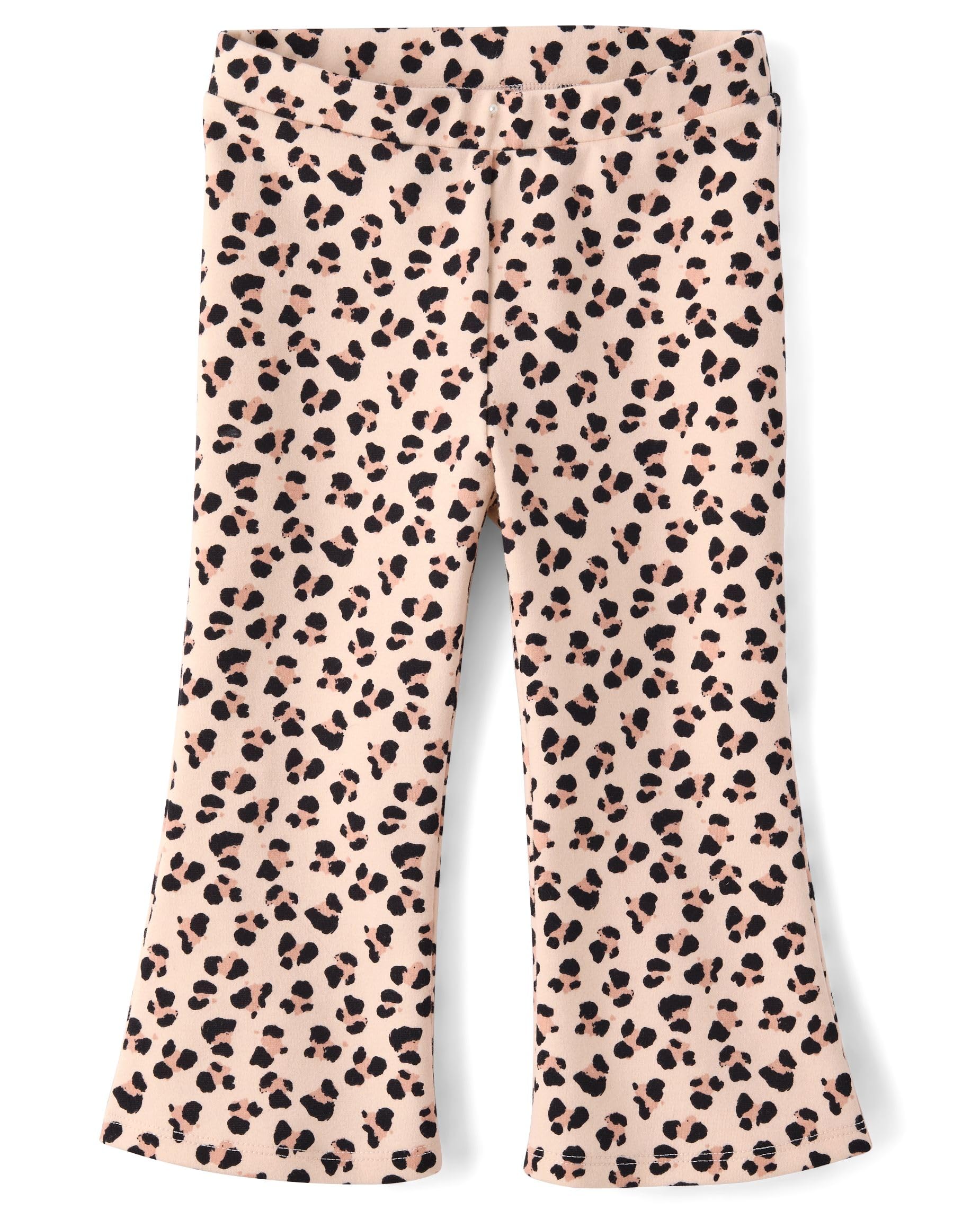 Gymboree,Girls,and Toddler Flare Jeggings,Leopard,10