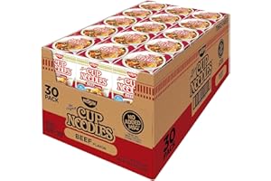 Product of Nissin Cup Noodles Beef Flavor Soup, 24 pk./2.25 oz. [Biz Discount]