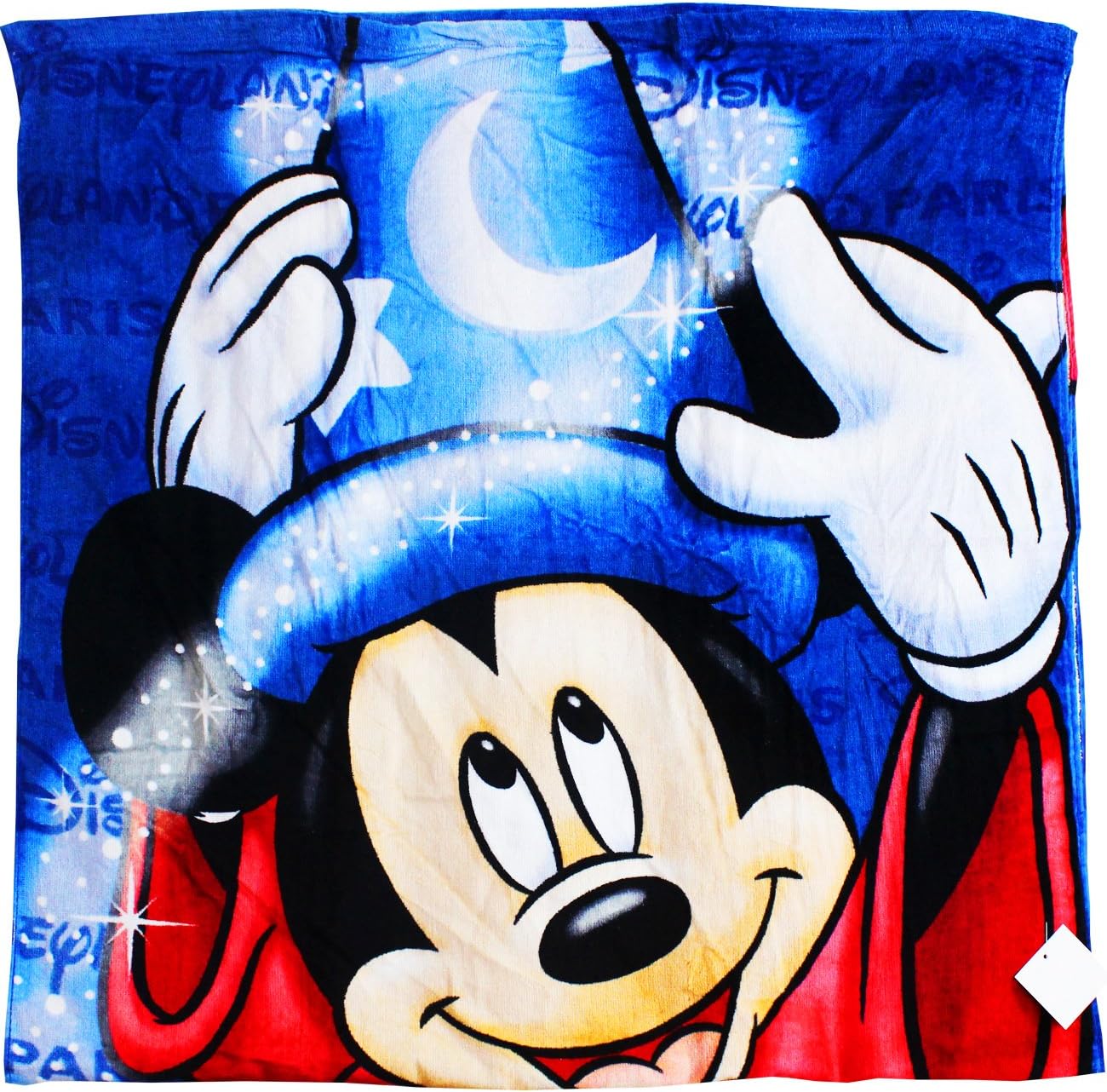 Amazon ディズニー Disney Paris ミッキー バスタオル ファンタジア 青 パリ Dlp 海外ディズニー限定 バスタオル ホーム キッチン オンライン通販