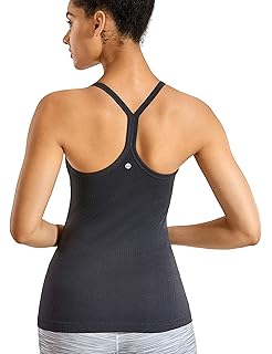 shelf bra tank yoga