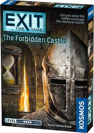 Thames & Kosmos EXIT The Forbidden Castle 4/5 Player Puzzle Game