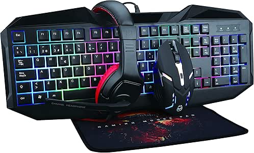 Amazon.com: Supersonic SC-440GK LED Gaming Mechanical Keyboard with