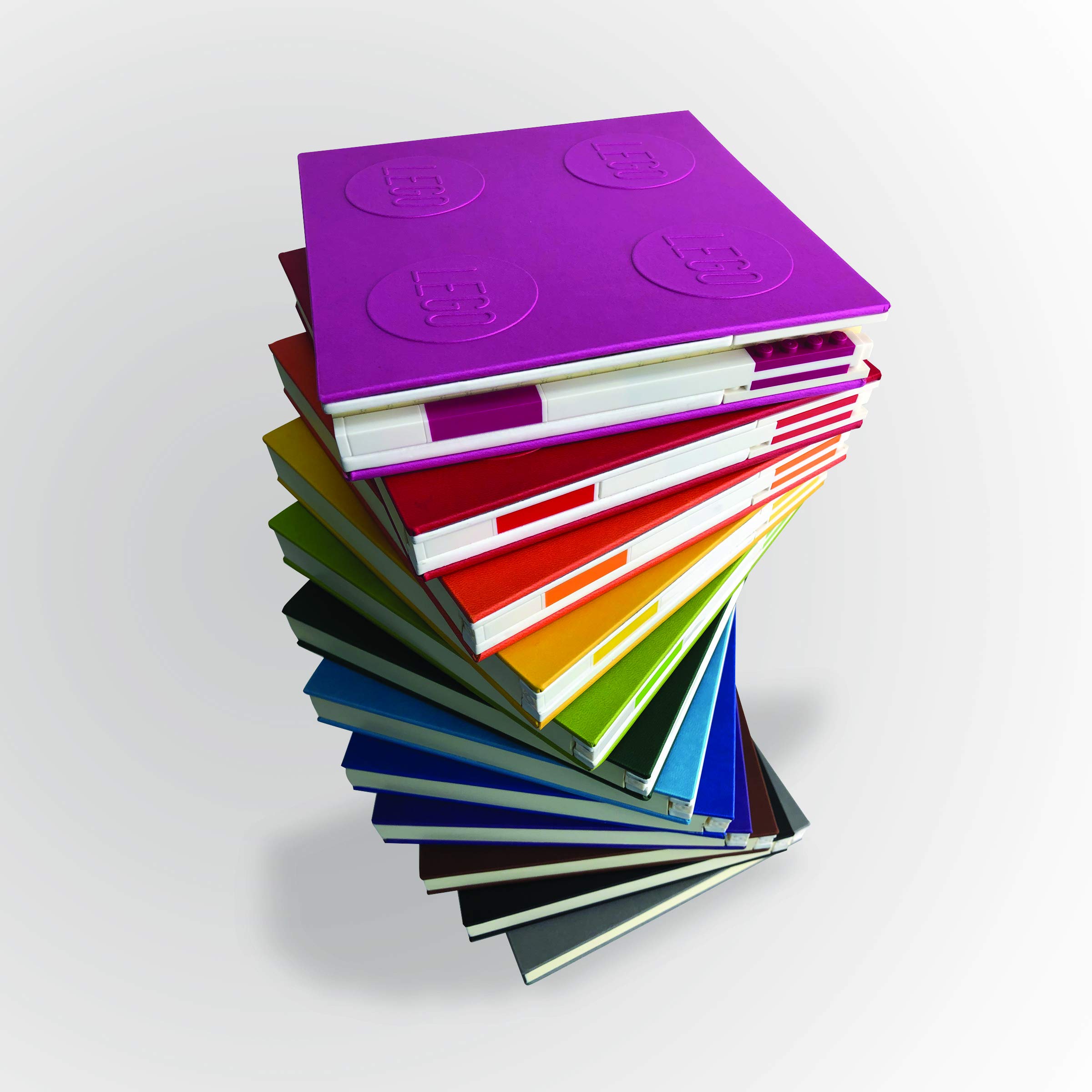 Lego Stationery Locking Notebook with Gel Pen - Violet