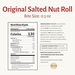 Pearson's Bite-Size Salted Nut Roll With Caramel