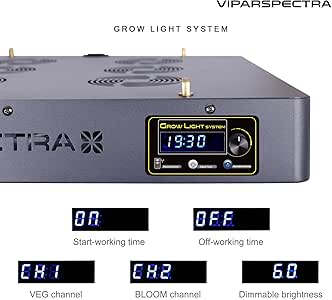 Amazon.com : VIPARSPECTRA Timer Control Series VT1350 1350W LED Grow