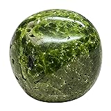 Green Tourmaline with Matrix Crystal Tumbled Stones