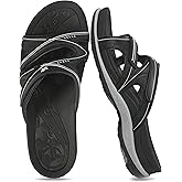 Gold Pigeon Shoes SIGNATURE Comfort Walking Slides Sandals for Women | Arch Support, Waterproof, Non-Slip